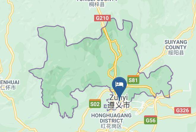 Zunyi - Mei Lunhaohui Commercial Hotel Maps
