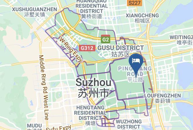 Suzhou - Meichu Hotel Maps