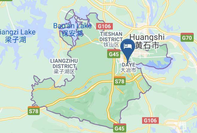 Huangshi - Meida Hotel Maps