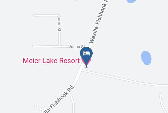Matanuska Susitna Borough - Meier Lake Resort Maps