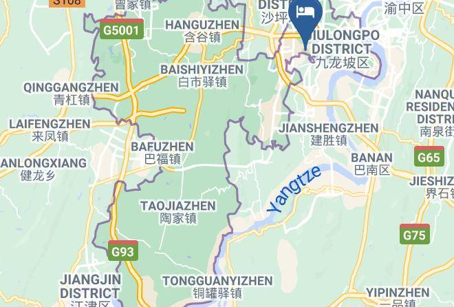 Jiulongpo District - Meigui Zhiyue Theme Hotel Maps