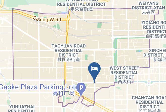 Xi An - Meihua Jindu Hotel Maps