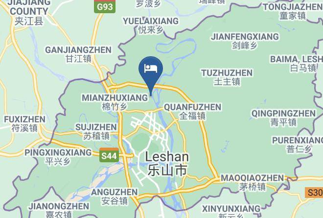 Leshan - Meihua Lidu Hotel Maps