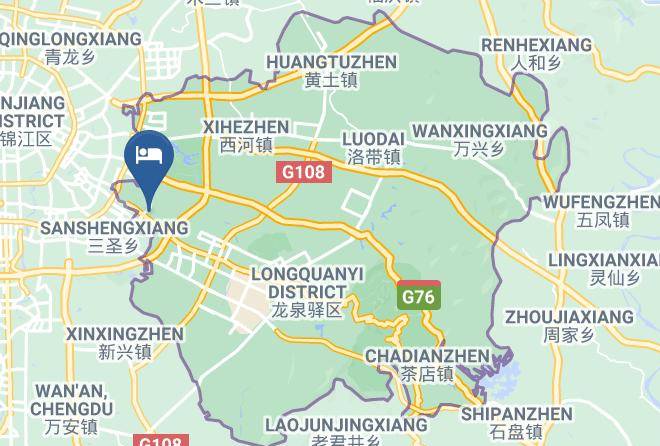 Chengdu - Meiji Hotel Maps