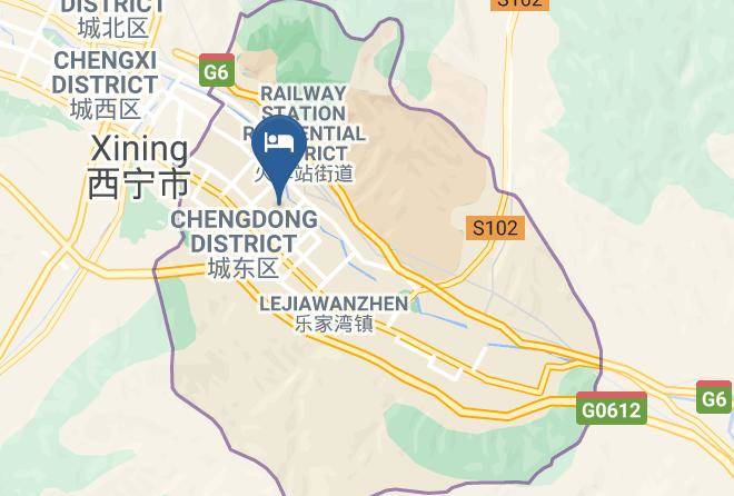 Xining - Meijia Business Hotel Maps
