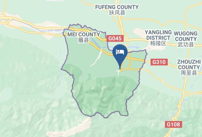Baoji - Meijia Hot Spring Resort Maps