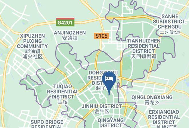 Chengdu - Meiliwan Hotel Maps