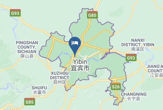 Yibin - Meilun Hotel Maps