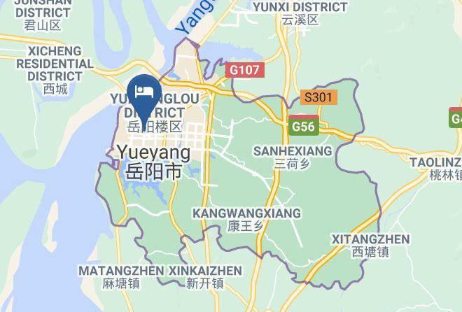 Yueyang - Meimei Fashion Hotel Maps