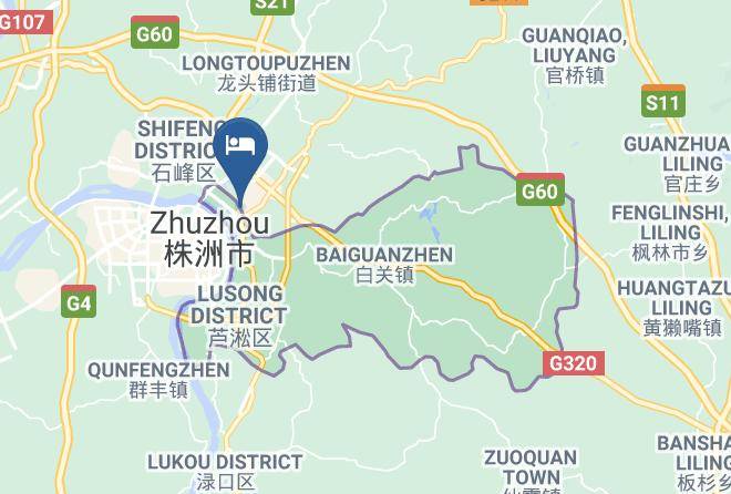 Zhuzhou - Meimei Hotel Maps