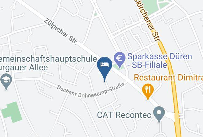 Duren - Mein Domizil Hotel Kastanienhof Maps