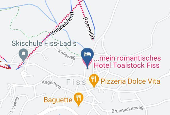 Landeck - Mein Romantisches Hotel Toalstock Fiss Maps