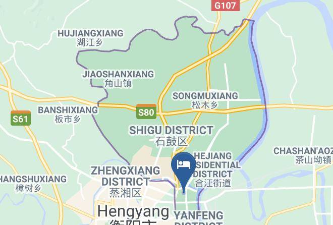 Hengyang - Meinian Hotel 21 Maps