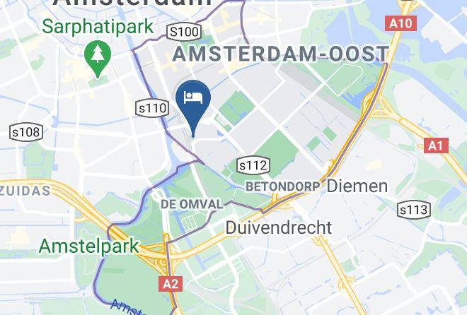 Amsterdam - Meininger Hotel Amsterdam Amstel Maps