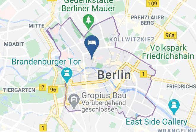 Meininger Hotel Berlin Mitte Humboldthaus Map