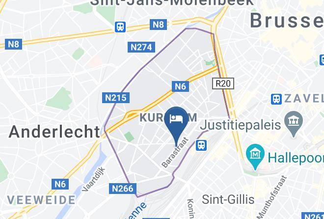 Anderlecht - Meininger Hotel Bruxelles Gare Du Midi Maps