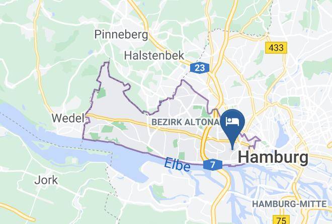 Stadt Hamburg - Meininger Hotel Hamburg City Center Maps