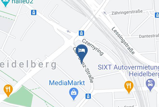Heidelberg - Meininger Hotel Heidelberg Hauptbahnhof Maps
