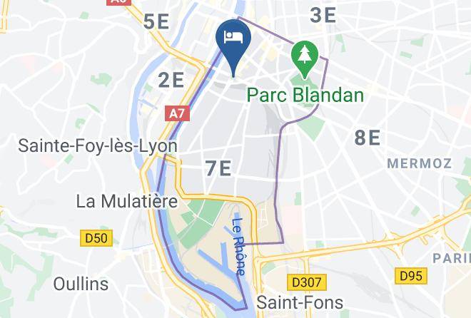 Rhone - Meininger Hotel Lyon Centre Berthelot Maps