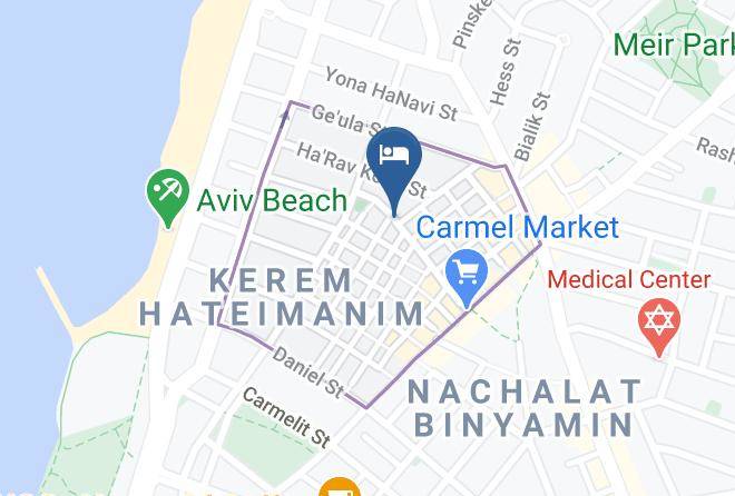 Meir 8 Hotel Map