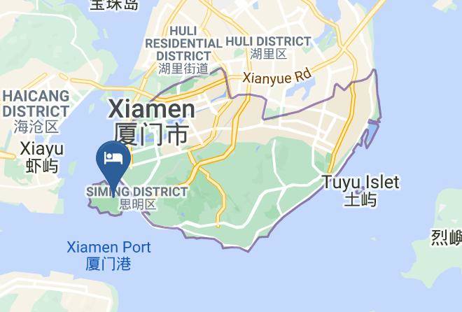 Xiamen - Meiri Sunshine Family Hotel Maps