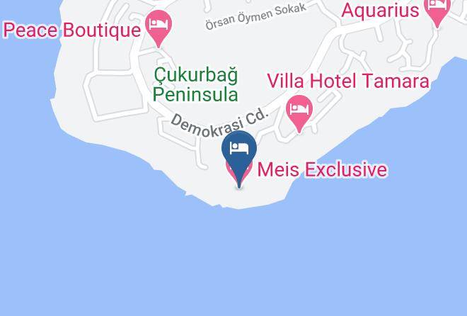 Kas - Meis Exclusive Hotel Maps
