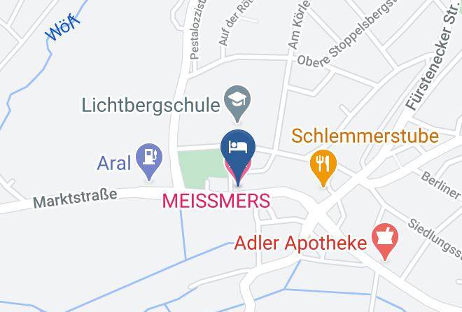 Fulda - Meissmers Hotel Maps