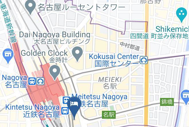 Nagoya City Nakamura Ward - Meitetsu Grand Hotel Maps