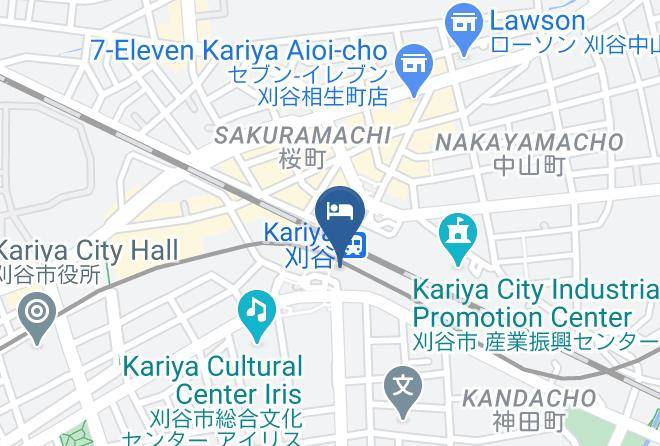 Kariya City - Meitetsu Inn Kariya Maps