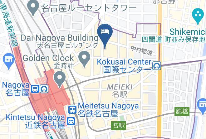 Meitetsu Inn Nagoya Sakuradori Map