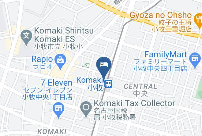 Meitetsu Komaki Hotel Map