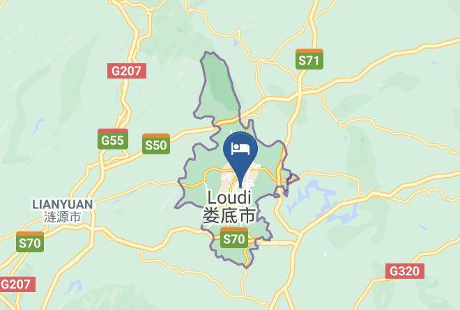 Loudi - Meitian Business Chain Hotel Maps