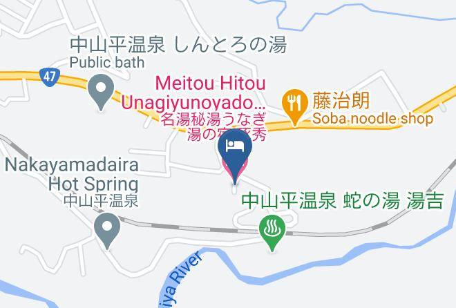 Osaki City - Meitou Hitou Unagiyunoyado Takuhide Maps