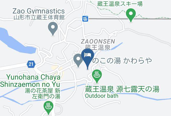 Yamagata City - Meitoya Sou Maps