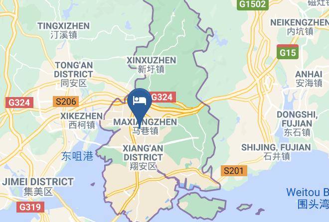 Xiamen - Meitu Yashe Business Hotel Maps