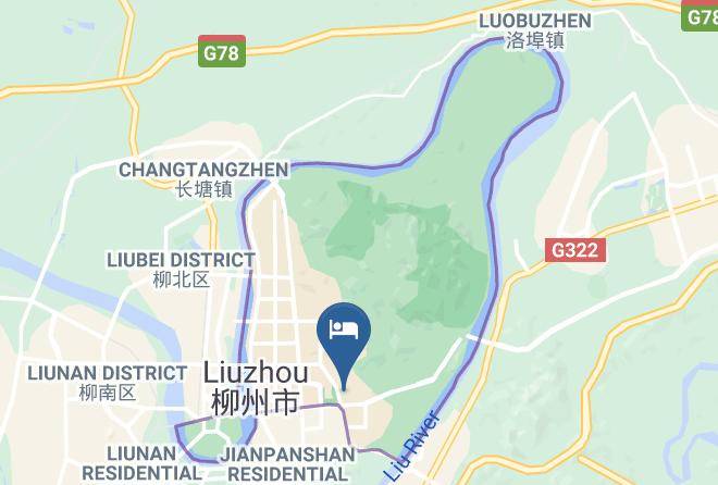 Liuzhou - Meiyijia Hotel Maps