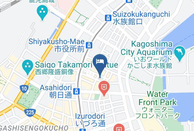 Kagoshima City - Meizan So Maps