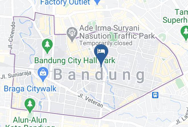 Bandung - Meize Hotel Maps