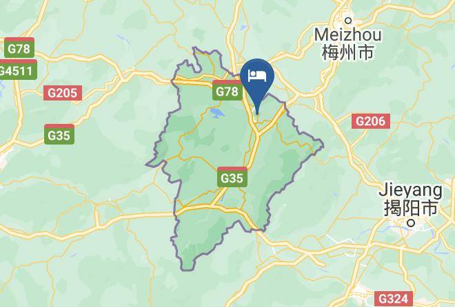 Meizhou - Meizhou Wuhua International Hotel Maps