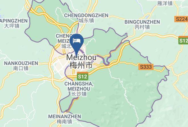 Meizhou - Meizhou Yipin Commercial Hotel Maps