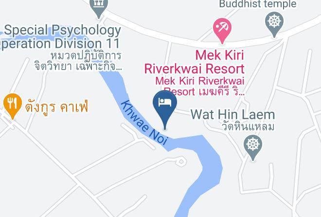 Amphoe Thong Pha Phum - Mek Kiri Resort River Kwai Maps