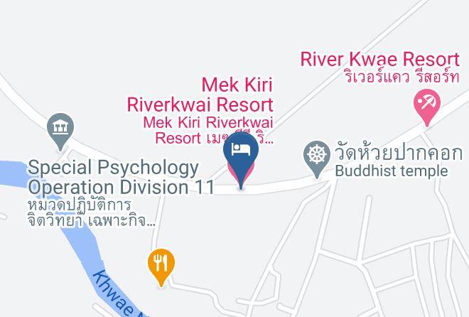 Amphoe Thong Pha Phum - Mek Kiri Riverkwai Resort Maps