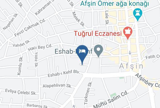 Afsin - Meka Royal Otel Maps