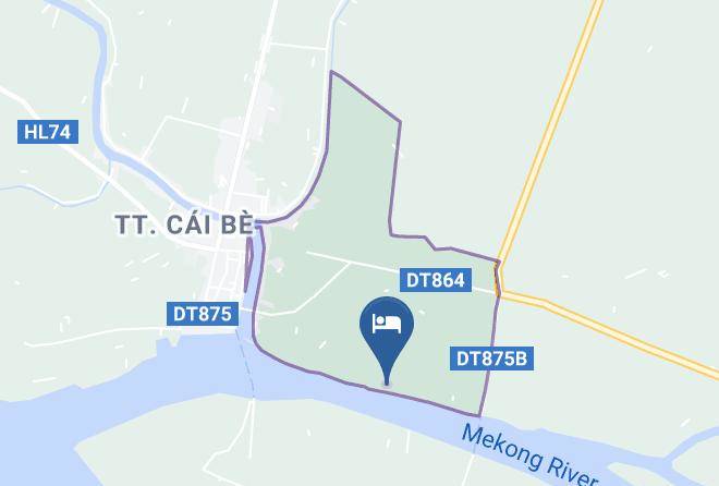 Cai Be - Mekong Lodge Maps