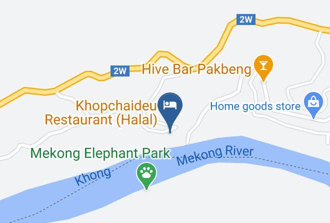 Pakbeng - Mekong Riverside Lodge Maps