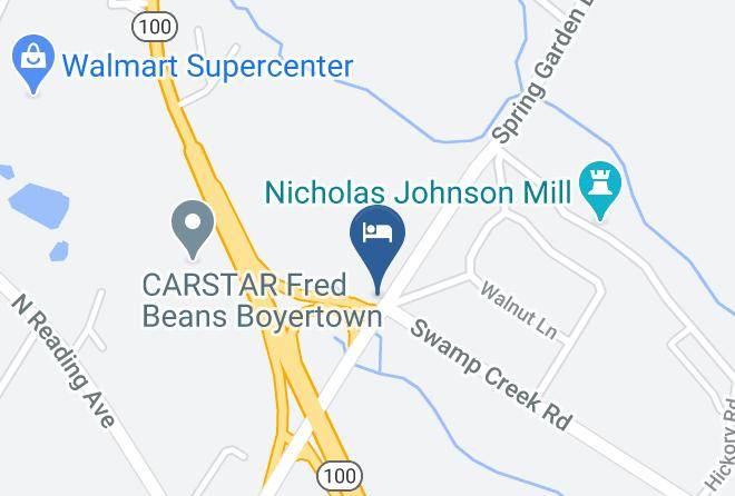 Berks - Mel Dor Motel Maps