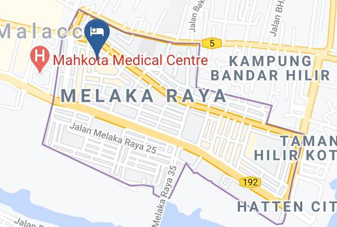The Straits Hotel And Suites Map