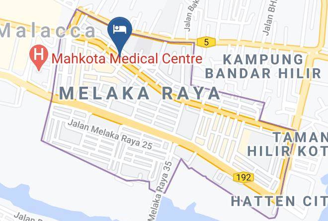 Melaka Raya 201 Map