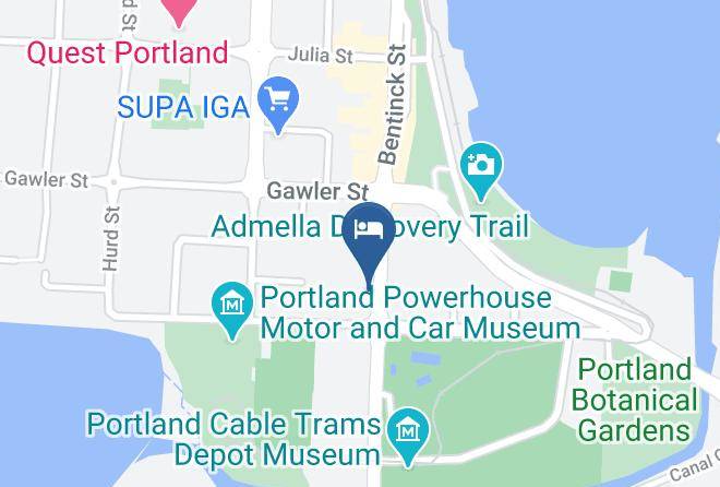 Glenelg - Melaleuca Motel Maps