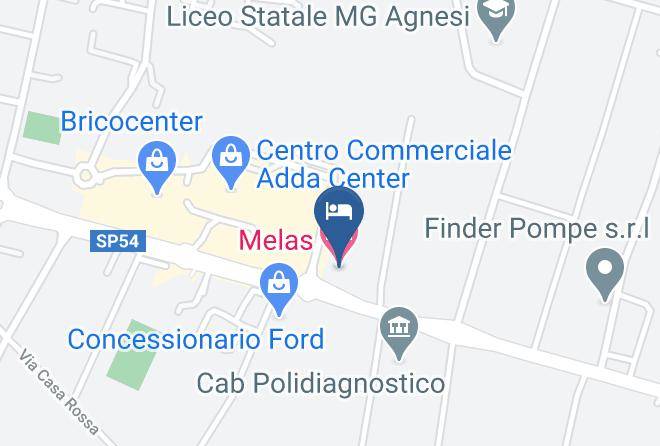 Lecco - Melas Hotel Maps